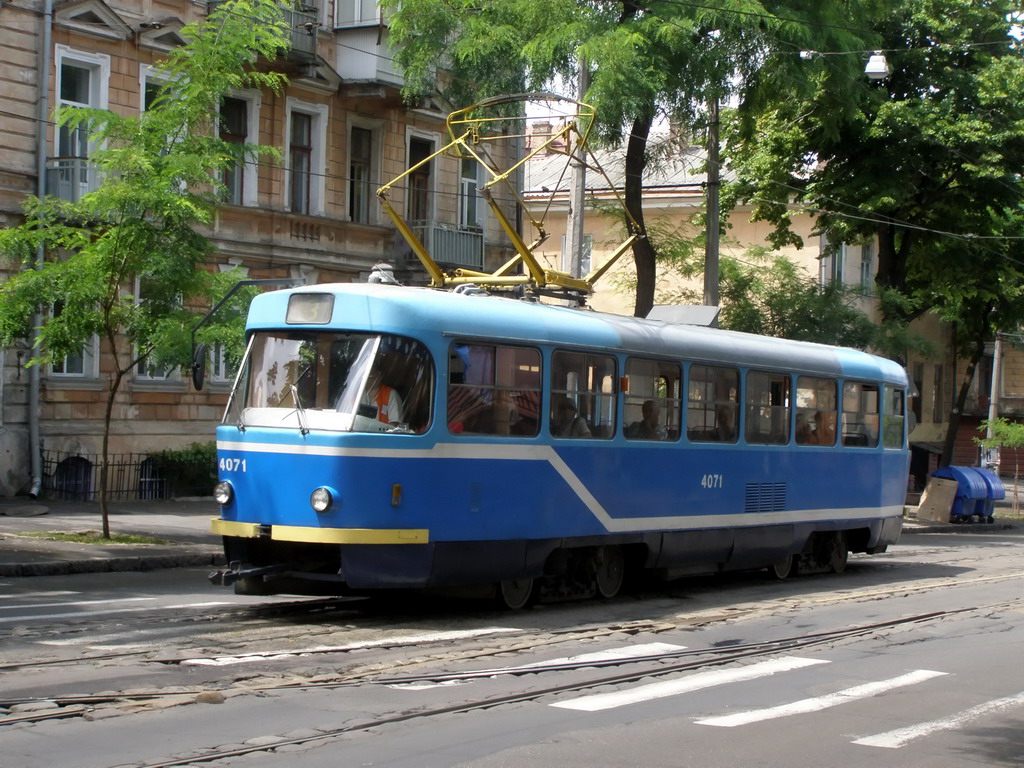Одесса, Tatra T3R.P № 4071