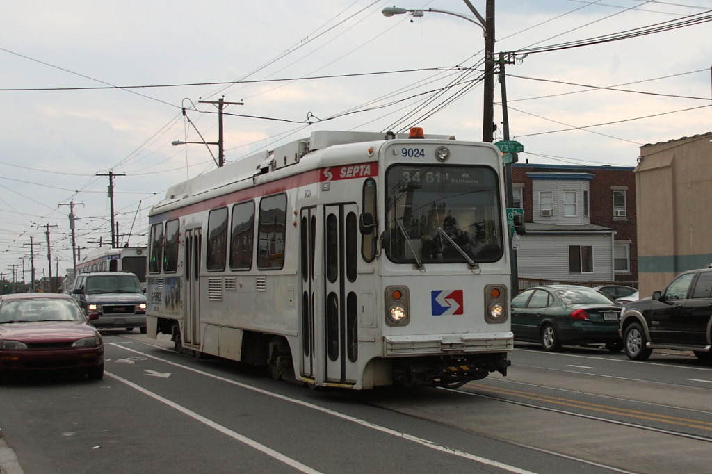 Филадельфия, Kawasaki City LRV № 9024