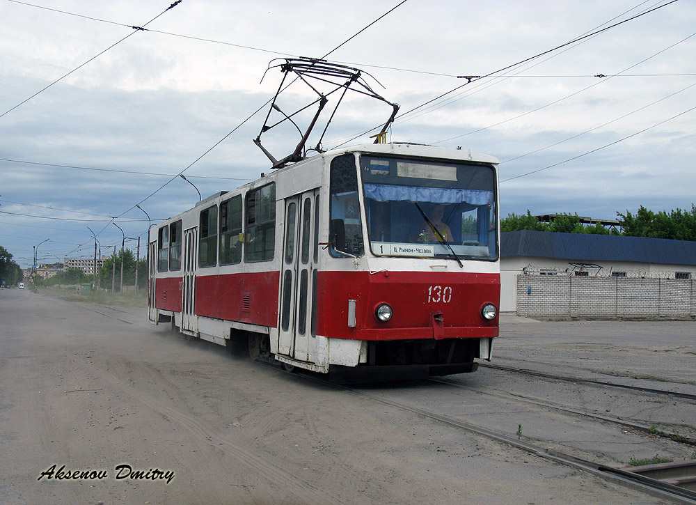 Липецк, Tatra T6B5SU № 130
