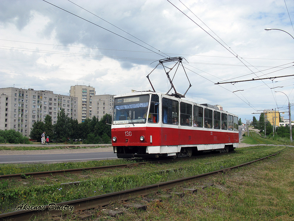 Липецк, Tatra T6B5SU № 130