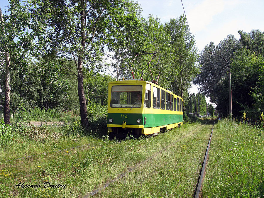 Липецк, Tatra T6B5SU № 114