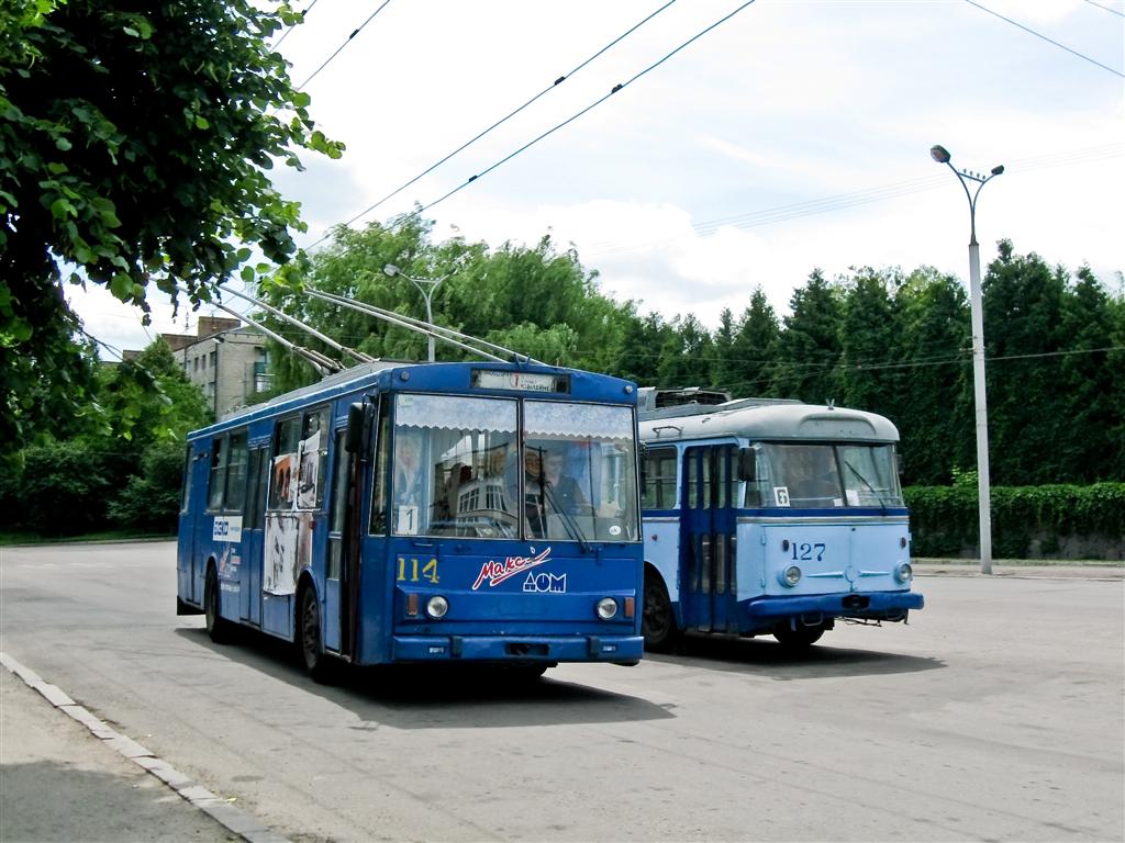 Ровно, Škoda 14Tr89/6 № 114