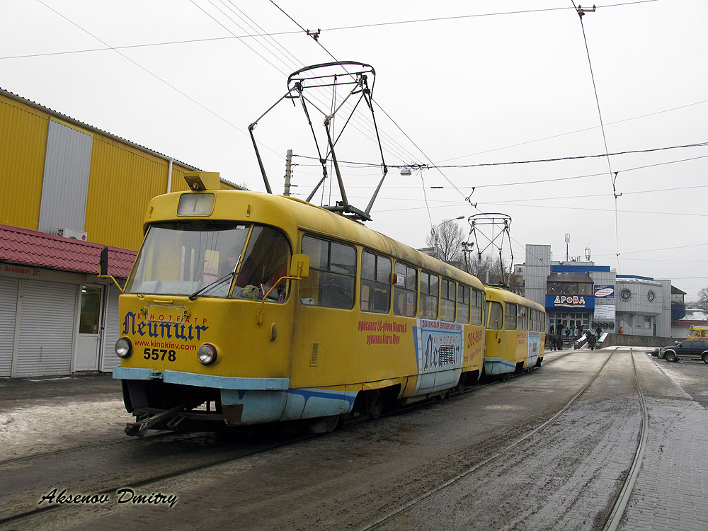Киев, Tatra T3SU № 5578