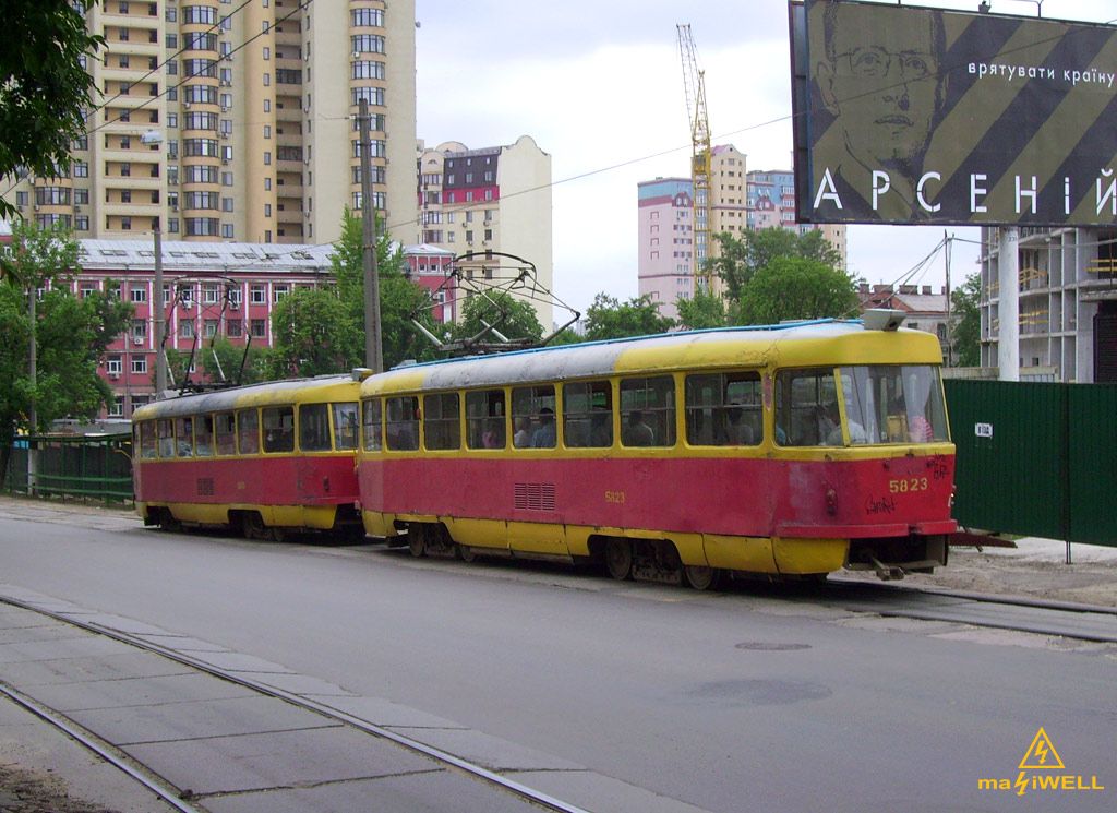 Kijiva, Tatra T3SU № 5823