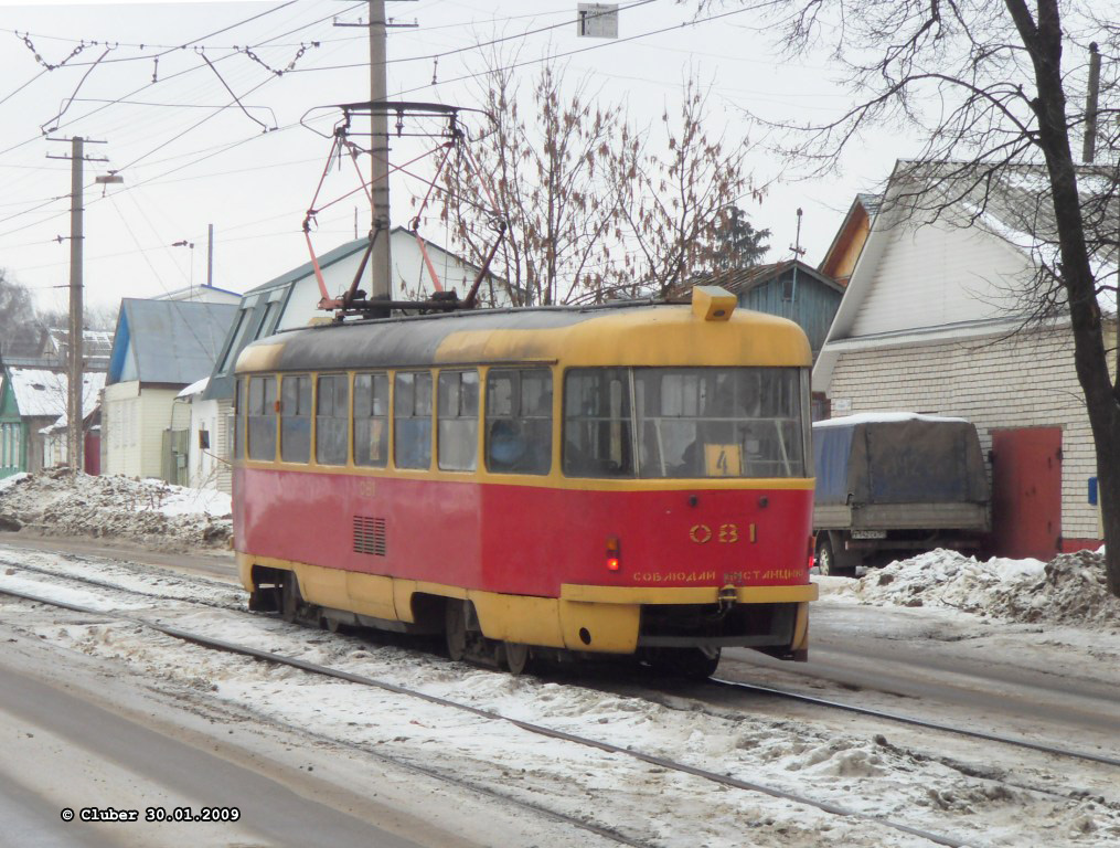 Орёл, Tatra T3SU № 081