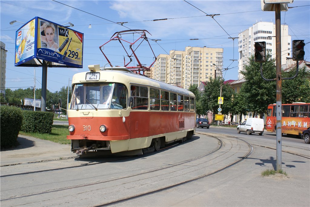 Yekaterinburg, Tatra T3SU № 310