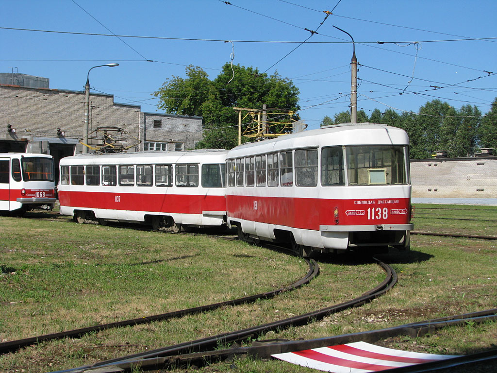 Самара, Tatra T3SU (двухдверная) № 1138; Самара — VI городской конкурс профессионального мастерства водителей трамвая (11 июля 2009 г.); Самара — Северное трамвайное депо
