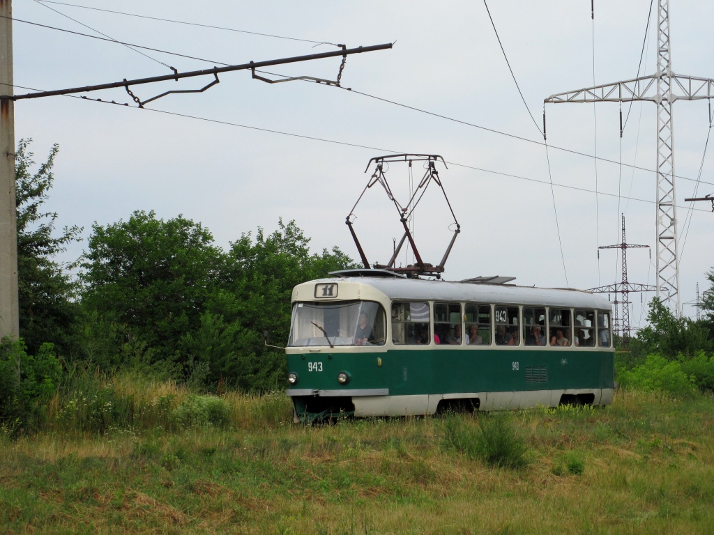 Донецк, Tatra T3SU № 943