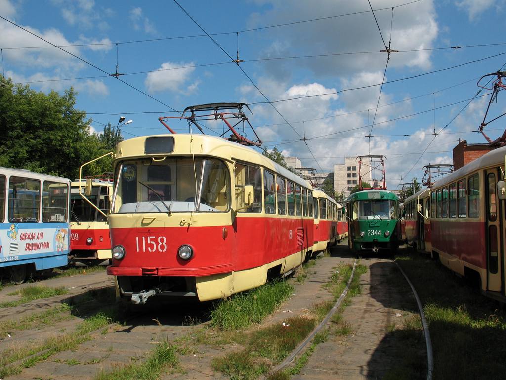 Izsevszk, Tatra T3SU (2-door) — 1158 Izsevszk, Tatra T3SU (2-door) — 1158