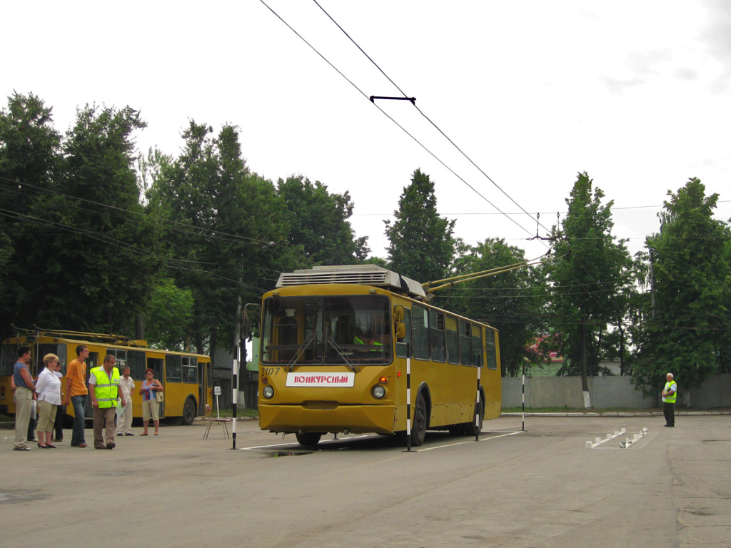 Рязань, ВЗТМ-5284 № 2107; Рязань — Конкурс профмастерства 15 июля 2009 года