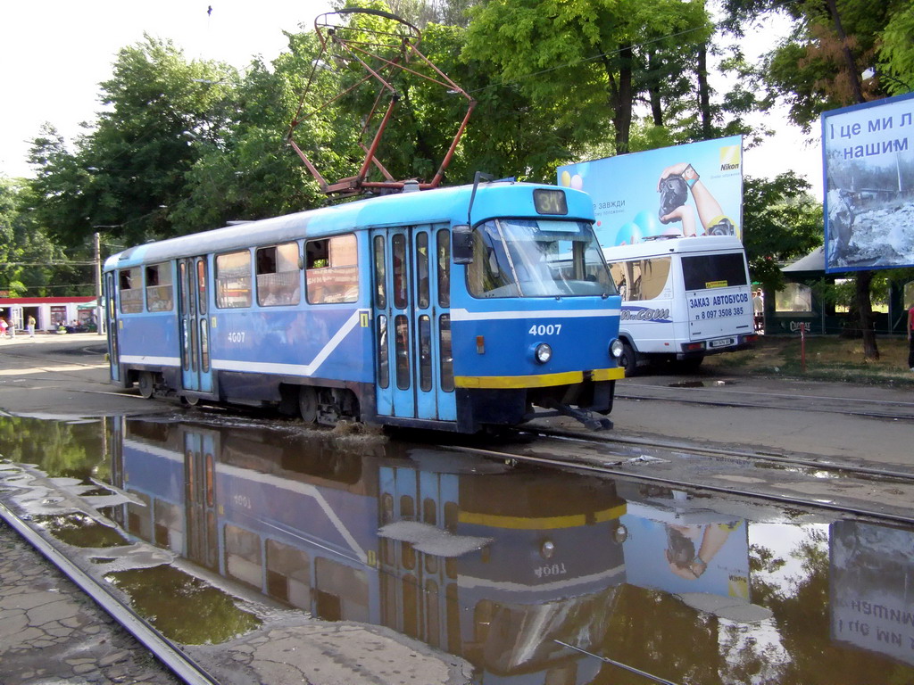 Одесса, Tatra T3R.P № 4007
