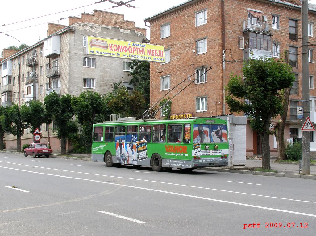 Černivciai, Škoda 14Tr89/6 nr. 304