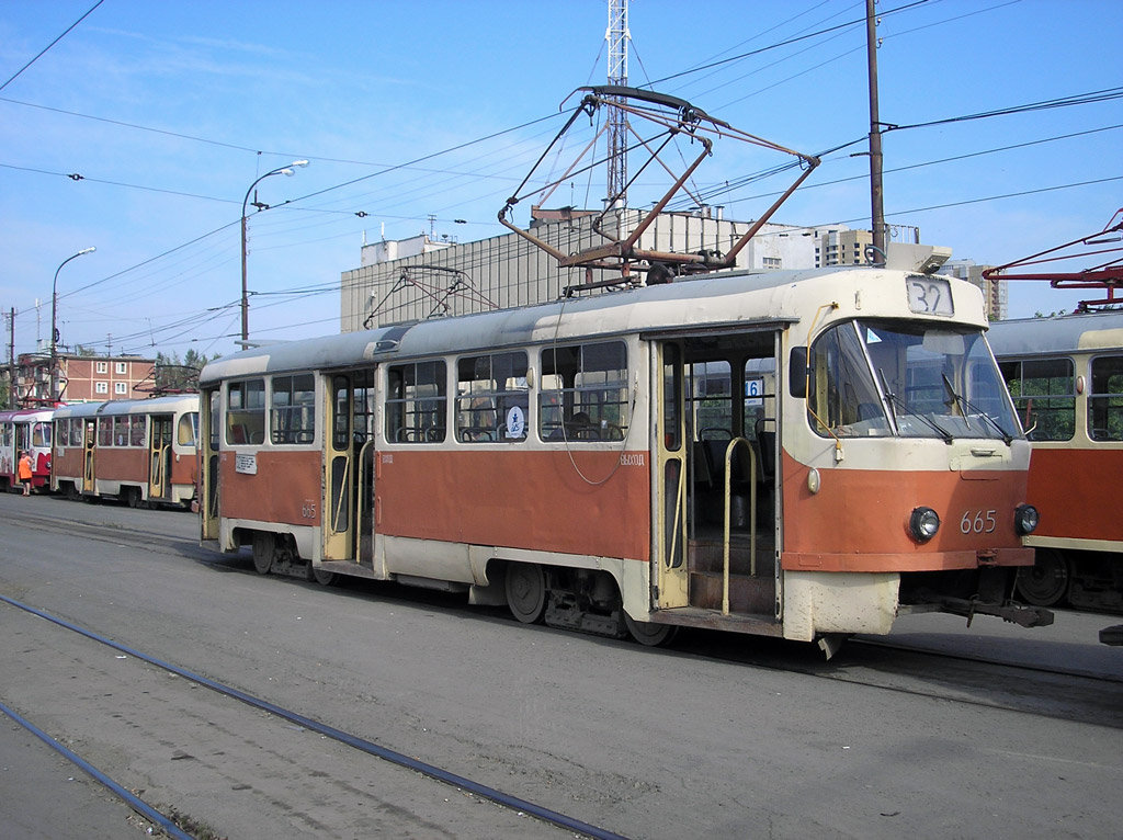 Екатеринбург, Tatra T3SU № 665
