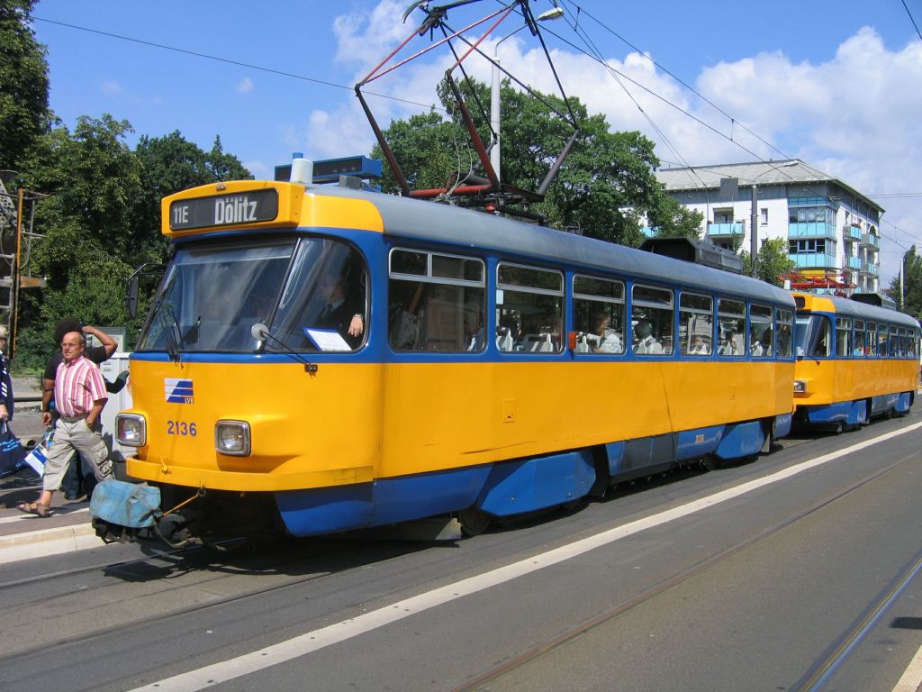 Лейпциг, Tatra T4D-M1 № 2136