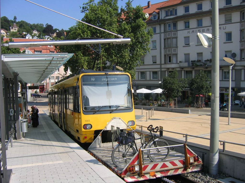 Stuttgart, MAN ZT4 č. 1003; Stuttgart, 2-axle trailer car č. 1981