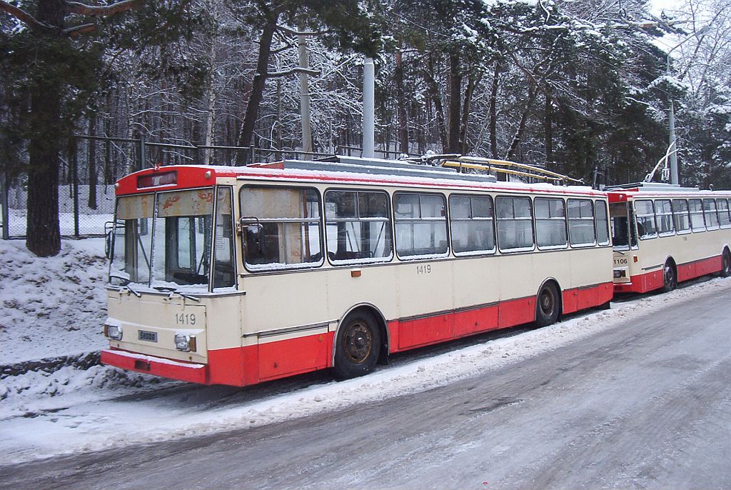 Вильнюс, Škoda 14Tr02 № 1419
