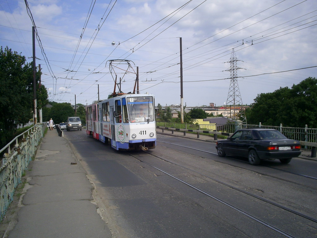 Калининград, Tatra KT4SU № 411