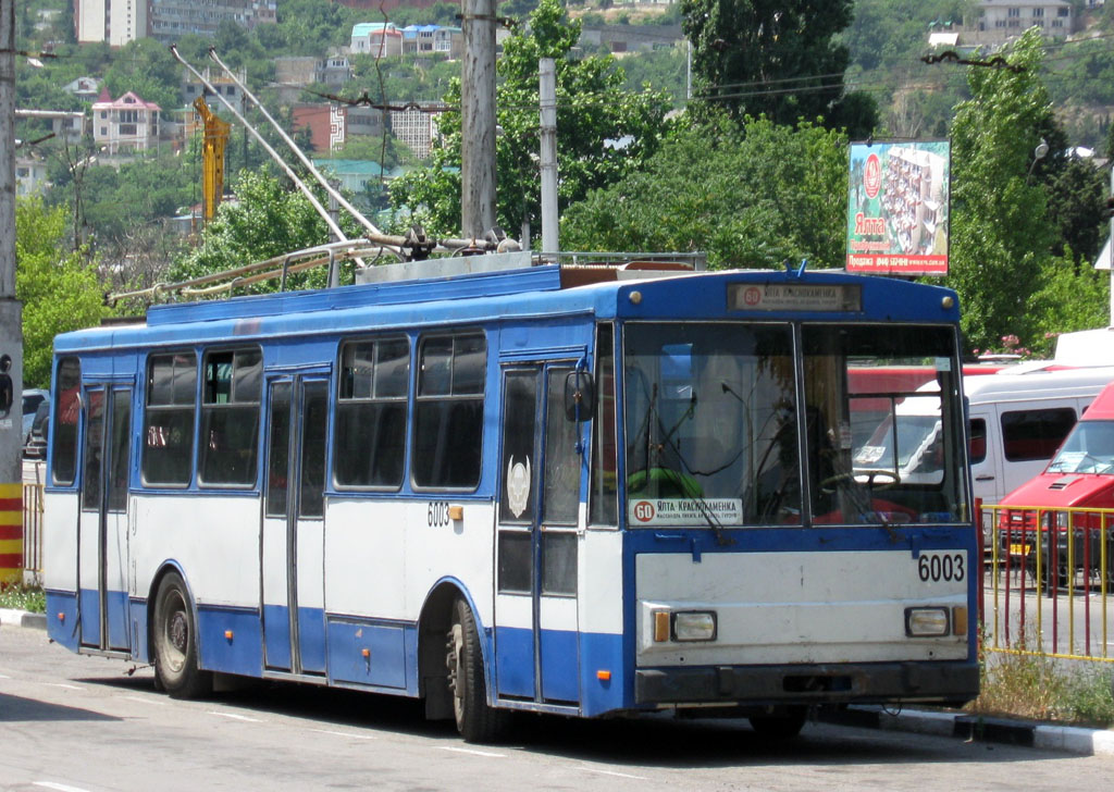 Крымский троллейбус, Škoda 14Tr02/6 № 6003 Крымский троллейбус, Škoda 14Tr02/6 № 6003