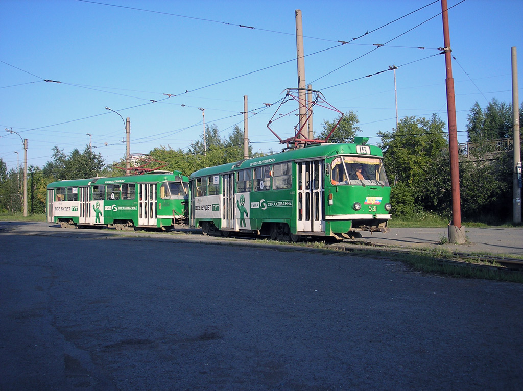 Екатеринбург, Tatra T3SU № 531