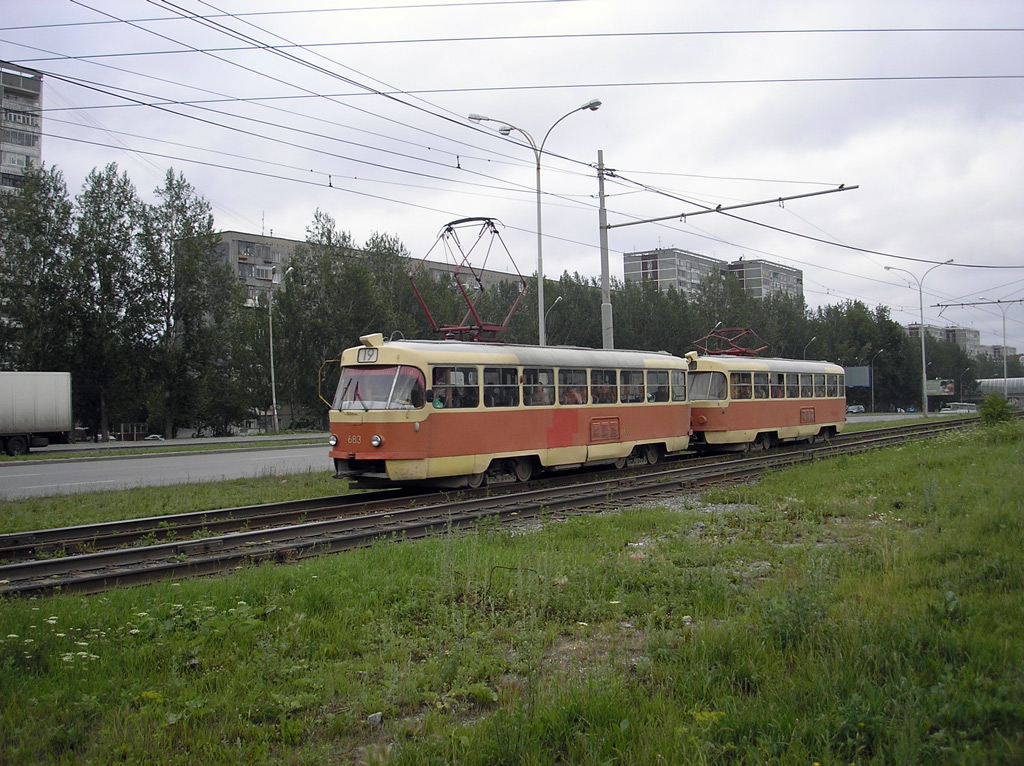 Екатеринбург, Tatra T3SU № 683