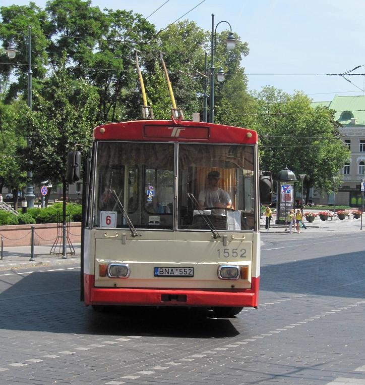Vilnius, Škoda 14Tr89/6 Br. 1552