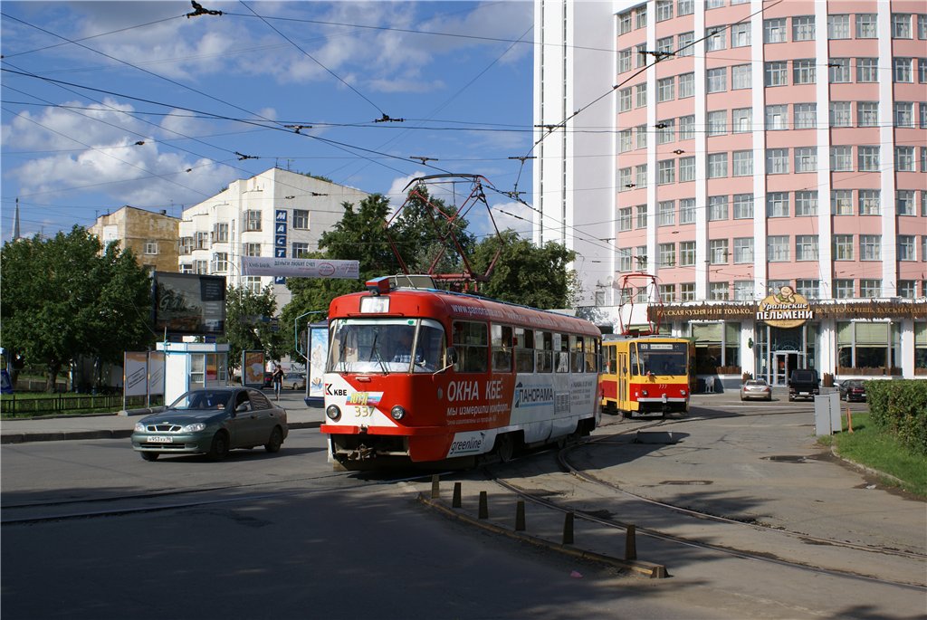 Екатеринбург, Tatra T3SU № 337