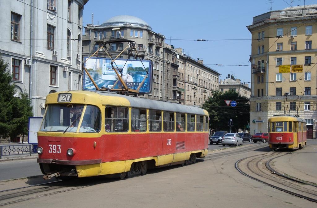 Харків, Tatra T3SU № 393