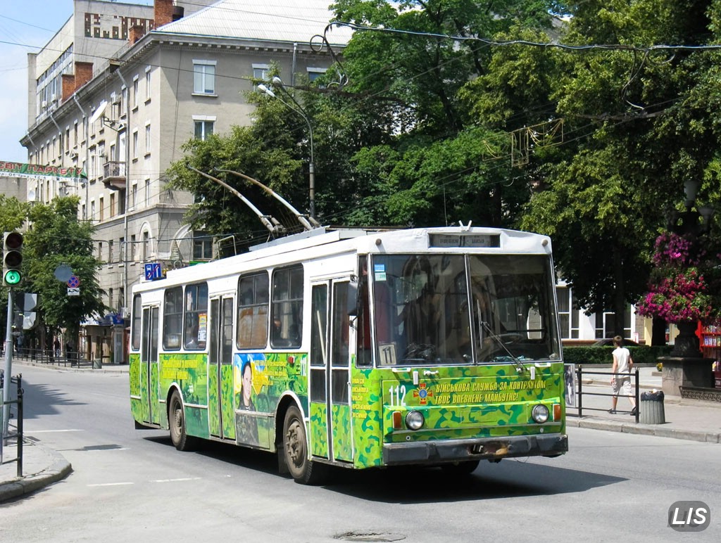 Тернополь, Škoda 14Tr02/6 № 112