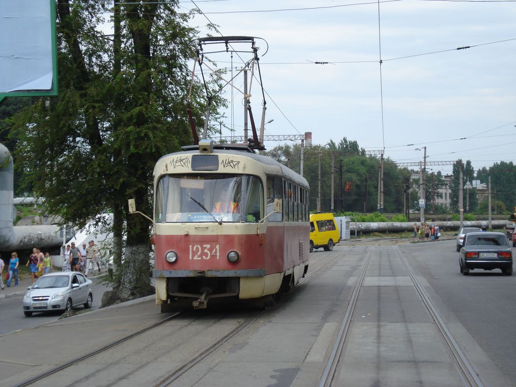 Днепр, Tatra T3SU № 1234