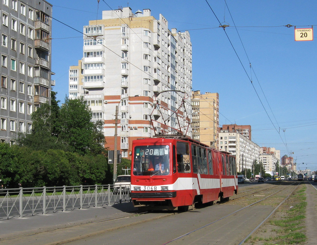 Санкт-Петербург, ЛВС-86К-М № 3068