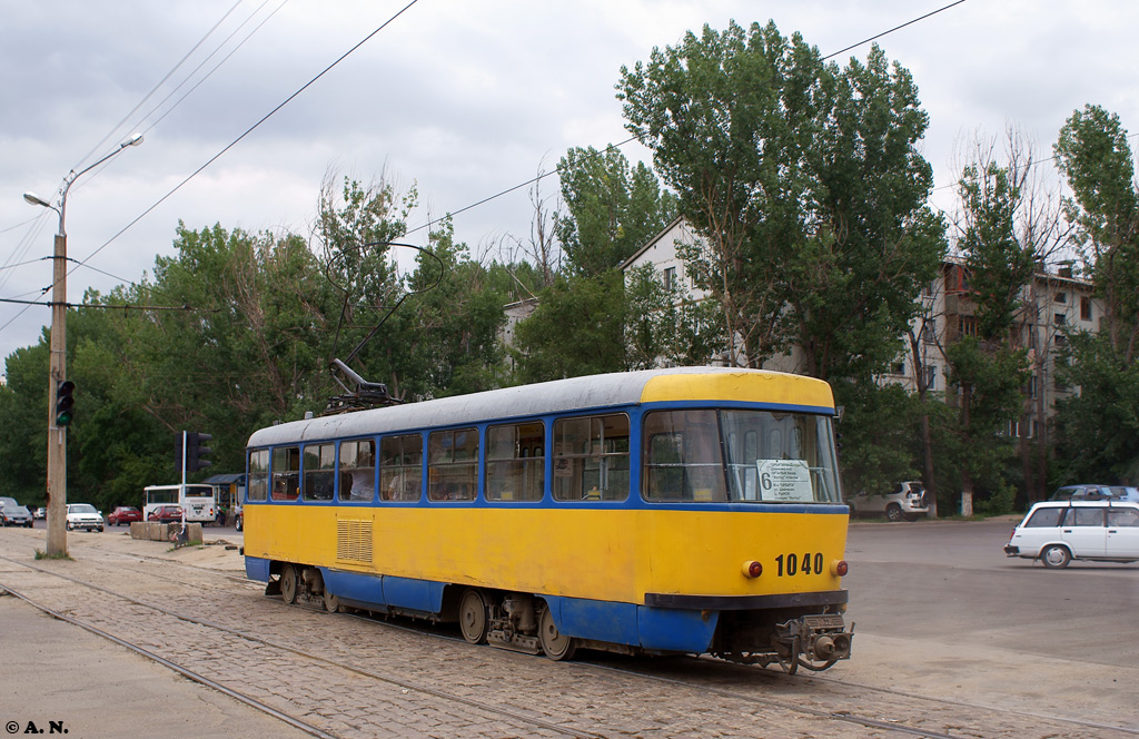 Алматы, Tatra T4D № 1040