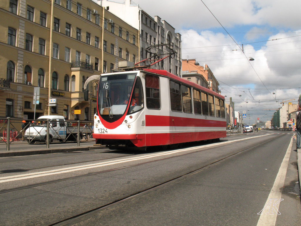 Санкт-Петербург, 71-134А (ЛМ-99АВН) № 1324