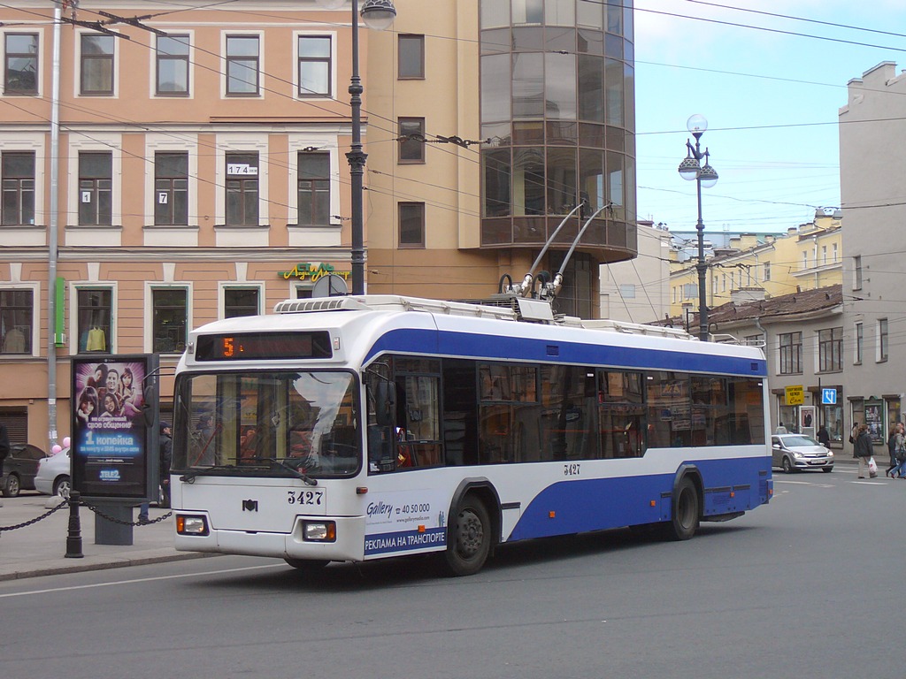 Санкт-Петербург, БКМ 321 № 3427