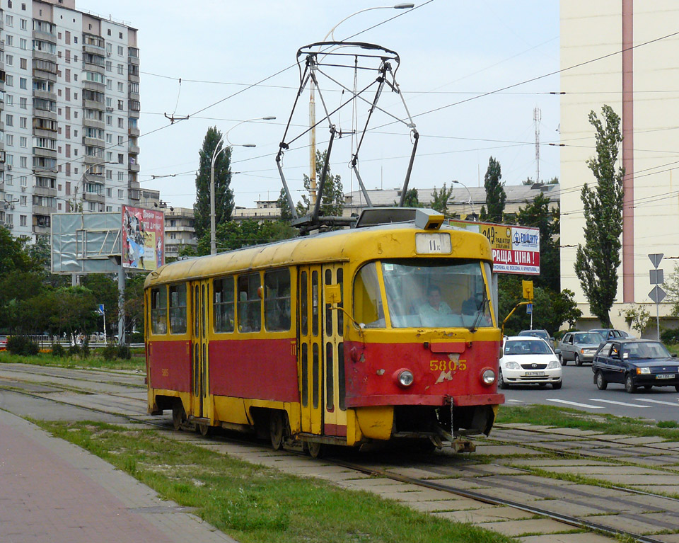 Киев, Tatra T3SU № 5805