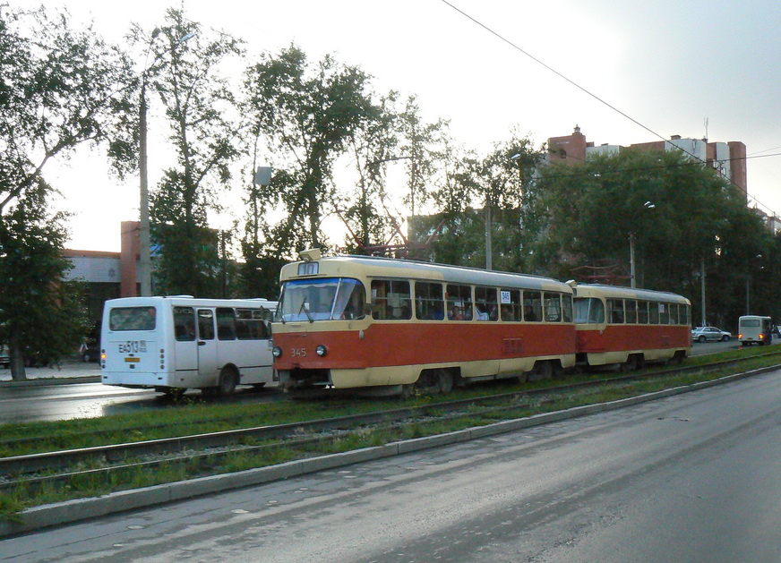 Екатеринбург, Tatra T3SU № 345