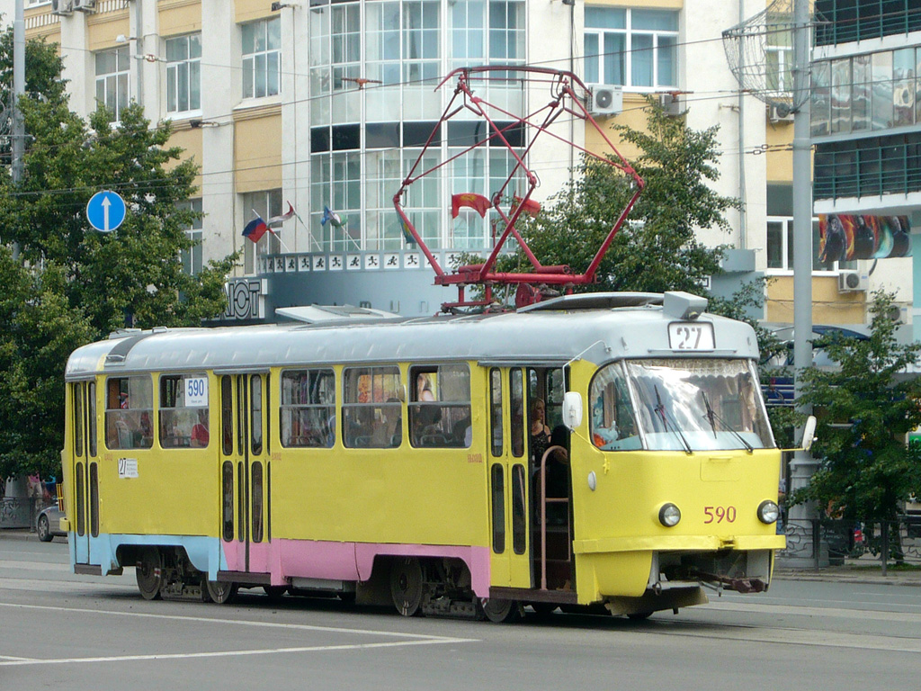 Jekaterinburg, Tatra T3SU № 590