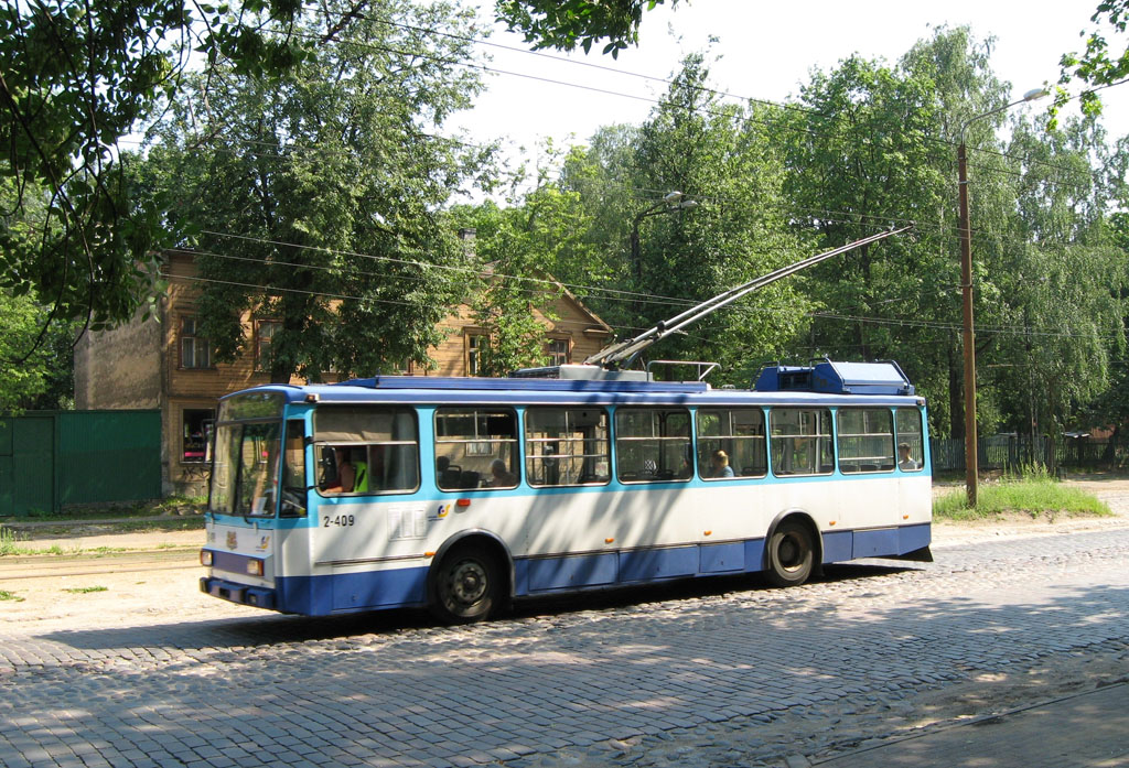 Рыга, Škoda 14Tr18/6M № 2-409 Рыга, Škoda 14Tr18/6M № 2-409