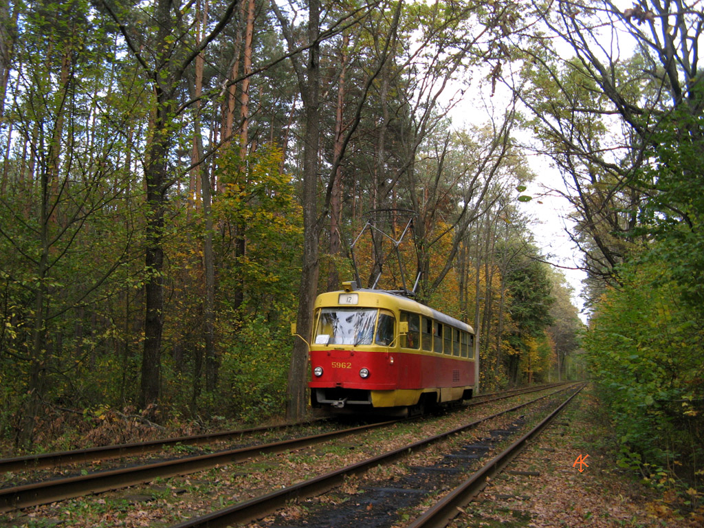 Киев, Tatra T3SU № 5962