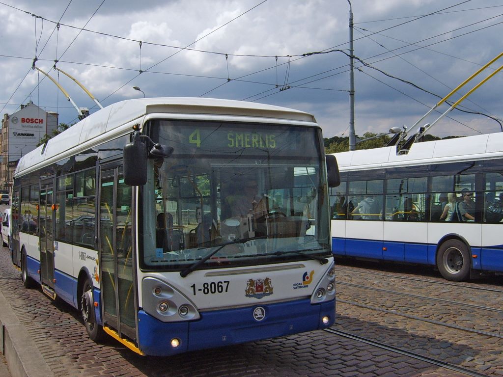 Riga, Škoda 24Tr Irisbus Citelis č. 1-8067