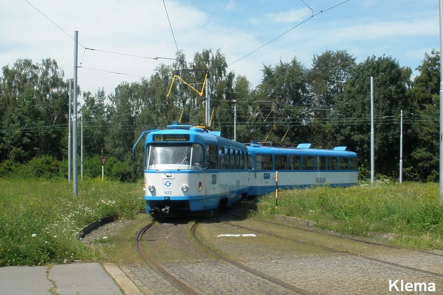 Острава, Tatra T3SUCS № 922