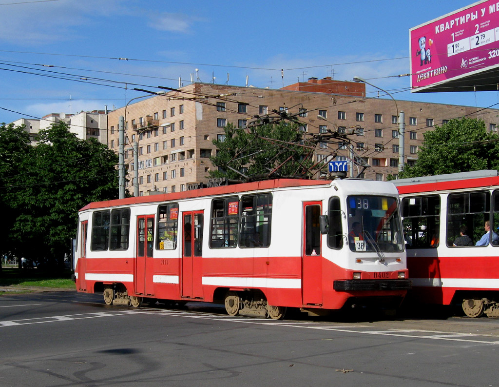 Санкт-Петербург, 71-134К (ЛМ-99К) № 0402