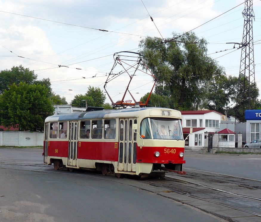 Киев, Tatra T3SU № 5640