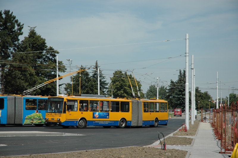 Злин, Škoda 15Tr13/6M № 349