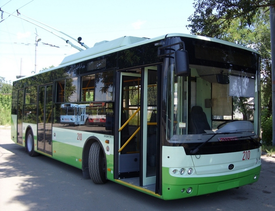 Днепр, Богдан Т60111 № 210; Днепр — Испытания троллейбуса Богдан Т601.11 Днепр, Богдан Т60111 № 210; Днепр — Испытания троллейбуса Богдан Т601.11