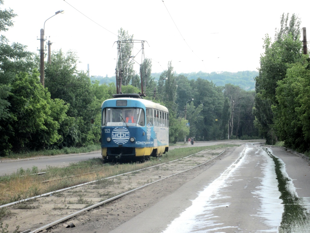 Донецк, Tatra T3SU № 952