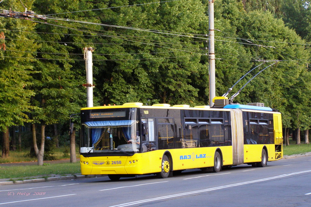 Киев, ЛАЗ E301D1 № 2650