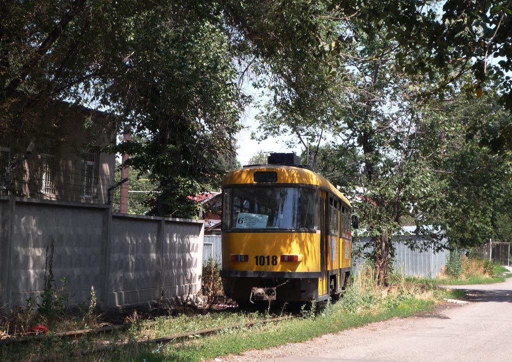 Алматы, Tatra T4D-MS № 1018