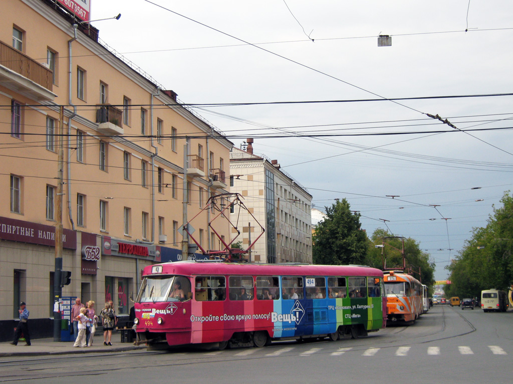 Екатеринбург, Tatra T3SU (двухдверная) № 494