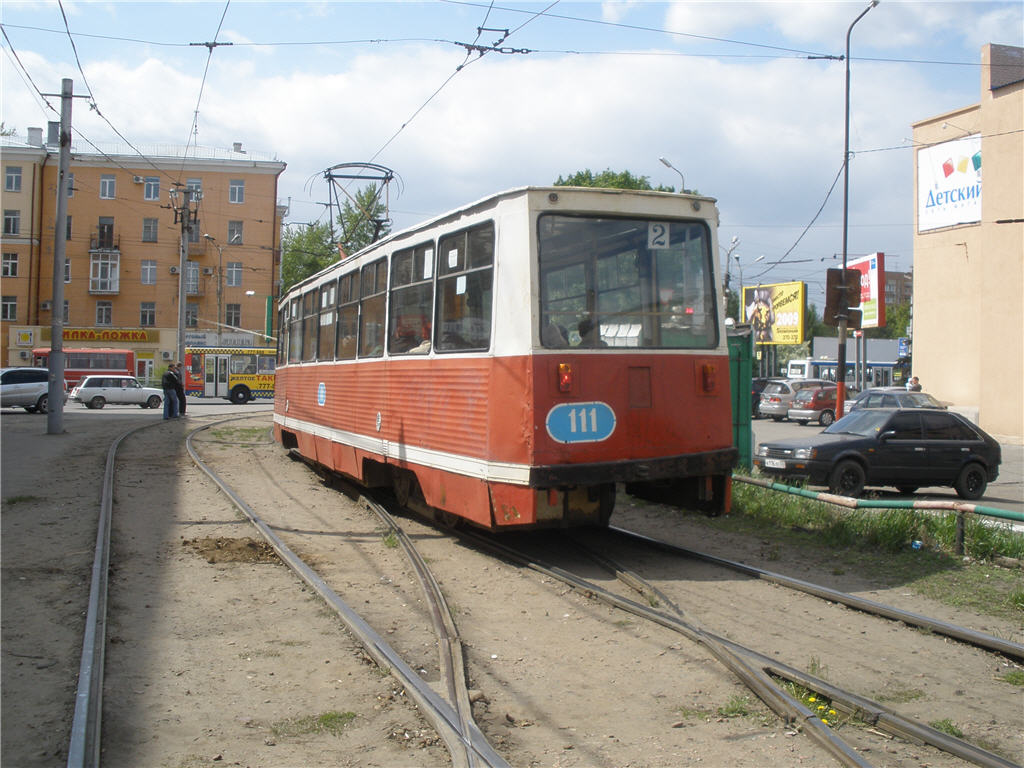 Омск, 71-605 (КТМ-5М3) № 111