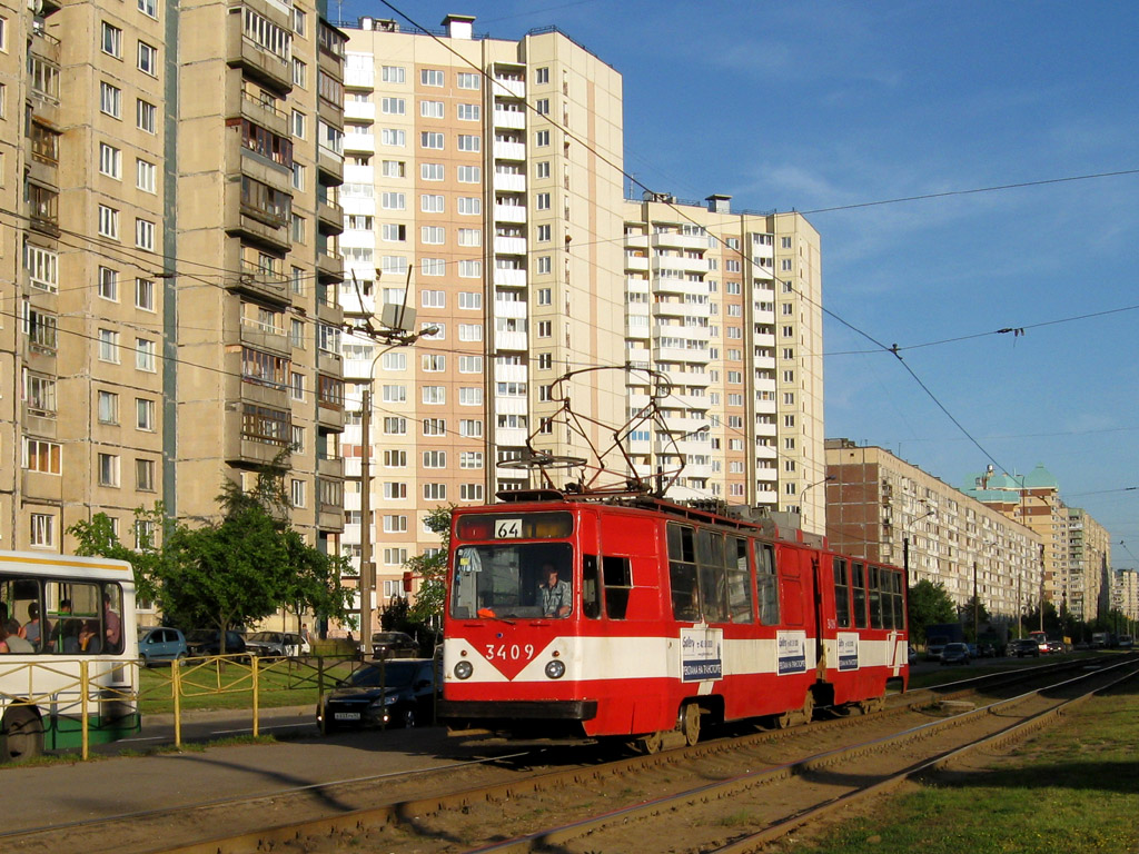 Санкт-Петербург, ЛВС-86К № 3409